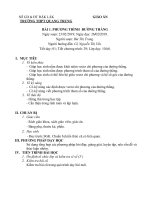 tiết 29  phương trình của đường thẳng lớp 10