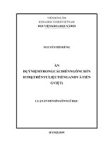 Ẩn dụ ý niệm trong các diễn ngôn chính trị