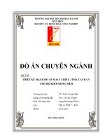 Đồ án chuyên ngành thiết kế mạch đo áp xoay chiều 3 pha cho bộ khởi động mềm