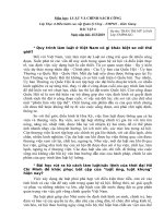 BAI TAP4  MÔN LUẬT VÀ CHÍNH SÁCH CÔNG