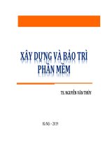Giáo trình xây dựng và bảo trì phần mềm