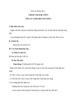 Giáo án Tiếng Việt 3 tuần 12 bài: Chính tả  Nghe  viết: Cảnh đẹp non sông, phân biệt tr, ch; at, ac