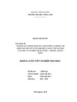 Áp dụng quy trình chăm sóc, nuôi dưỡng và phòng trị bệnh ở lợn con từ sơ sinh đến 21 ngày tuổi tại trại lợn của công ty CP thiên thuận tường   cẩm phả   quảng ninh 