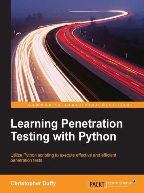 Learning penetration testing with python