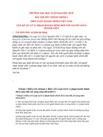 VẤN đề xử lý VI PHẠM HÀNH CHÍNH đối với NGƯỜI CHƯA THÀNH NIÊN