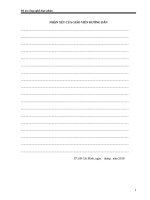 Thiết kế nhà máy sản xuất JAM dứa