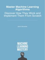Master machine learning algorithms 