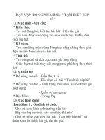 giáo án mầm non em đi chơi thuyền