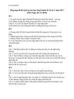 Tổng hợp đề thi lịch sử các học thuyết kinh tế 3tc kỳ 1 năm 2017 2018 