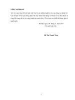 hoàn thiện công tác quản lý an toàn lao động tại dự án cải tạo, tiếp nước sông tích 