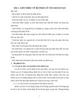 Giáo trình NV lễ tân