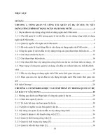 Các giải pháp nâng cao hiệu quả công tác quản lý dự án của các hợp tác xã dịch vụ nông nghiệp tỉnh thái bình 