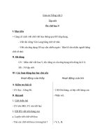 Giáo án Tiếng Việt 3 tuần 31 bài: Tập viết  Ôn tập chữ hoa V