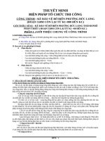 Biện pháp thi công kè biển