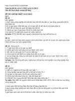 Toàn bộ đề thi lsktqd cũ kì 1 năm 2012 và kì 3 năm 2011 