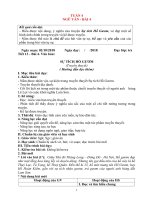 NGỮ VĂN 6 HK1 TỪ TUẦN 4 ĐẾN HẾT KỲ 1 CHI TIẾT, CHỈ VIỆC IN, CÓ MỘT SỐ GIÁO ÁN 5 HOẠT ĐỘNG