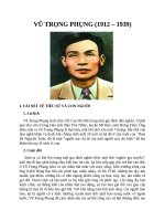 văn học hiện đại , vũ trọng phụng