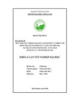 Thực hiện quy trình chăm sóc, nuôi dưỡng và phòng trị bệnh cho lợn nái sinh sản và lợn con theo mẹ tại Trại lợn Nguyễn Thanh Lịch, xã Ba Trại  huyện Ba Vì  thành phố Hà Nội (Khóa luận tốt nghiệp)