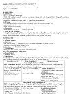 giáo án kì 2 môn hóa học lớp 9 định hướng năng lực