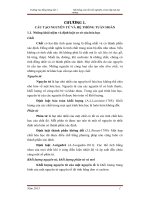 Hệ thống lý thuyết và bài tập áp dụng  Hóa học đại cương