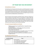 3 2 kĩ thuật đặt câu hỏi socratic