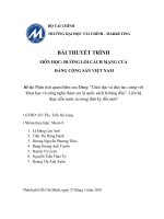 DƯỜNG lối PHÂN TÍCH QĐ CỦA ĐẢNG KHOA HỌC CÔNG NGHỆ LÀ QUỐC SÁCH HÀNG ĐẦU