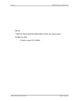 Đồ án Thiết kế mạch chỉnh lưu bán điều khiển nạp accquy