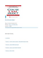 Con sẽ làm được