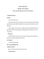 Giáo án Tiếng Việt 3 tuần 13 bài: Tập đọc  Người con của Tây Nguyên