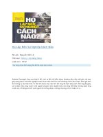 Họ lập nên sự nghiệp cách nào