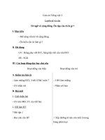 Giáo án Tiếng Việt 3 tuần 8 bài: Luyện từ và câu  Mở rộng vốn từ: Cộng đồng, ôn tập câu Ai làm gì?