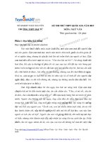 ĐỀ văn và đáp án THPT đại từ THÁI NGUYÊN 