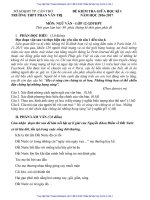 de thi giua hk 1 mon ngu van lop 12 truong thpt phan van tri nam 2016 2017 