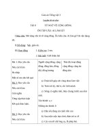 Giáo án Tiếng Việt 3 tuần 8 bài: Luyện từ và câu  Mở rộng vốn từ: Cộng đồng, ôn tập câu Ai làm gì?