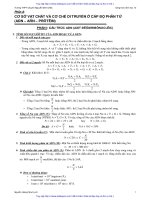 BỘ CÔNG THỨC GIẢI NHANH CHUYÊN đề bài tập DI TRUYỀN, HOÁN vị GEN 