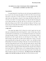 Ảnh hưởng của Cách mạng công nghiệp 4.0 tới xuất khẩu lao động tại Việt Nam