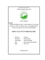 Tìm hiểu mô hình tổ chức và hoạt động sản xuất kinh doanh của công ty cổ phần mắc ca tỉnh điện biên tại xã quài nưa   huyện tuần giáo   tỉnh điện biên 