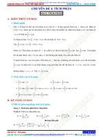 CHINH PHỤC CHUYÊN đề TÍCH PHÂN 