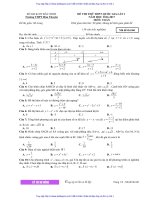 DE DA toan 12 l1 hoai ht thi thu THPTQG 2016 2017 