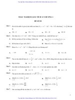 2200 CAU TRAC NGHIEM TOAN BO GIAI TICH 12 CO DAP AN 