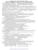 255 câu TRẮC NGHIỆM TỔNG hợp ôn THI môn SINH 