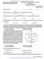 Đề thi thử THPT quốc gia 2017 môn toán trường THPT lê quý đôn   hà nội lần 2 