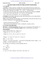 Một số bài toán cơ bản về tính lãi suất ngân hàng   hoàng tiến trung 