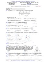 Đề kiểm tra cuối cấp THPT năm học 2016   2017 môn toán sở GD và đt sóc trăng 