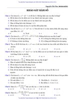 117 câu TRẮC NGHIỆM KSHS có đáp án 