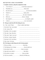 bai tap so sanh hon dung kem unit 4 anh 6 thi diem