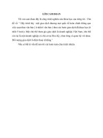 VĂN BẢN GIAO DỊCH THƯƠNG MẠI QUỐC TẾ