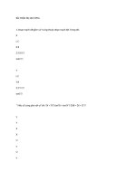 BÀI TOÁN độ LỆCH PHA