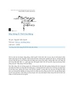 Hãy sống ở thể chủ động