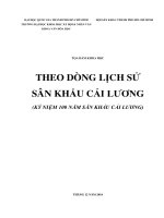 TỌA ĐÀM KHOA HỌC THEO DÒNG LỊCH SỬ SÂN KHẤU CẢI LƯƠNG (KỶ NIỆM 100 NĂM SÂN KHẤU CẢI LƯƠNG)